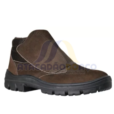 Botina de Velcro Marron CA-17017 N° - 39 (Imbiseg)