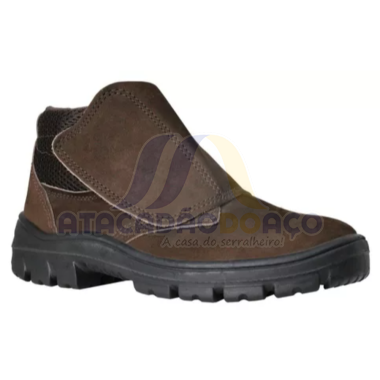 Botina de Velcro Marron N° - 43 (Imbiseg)