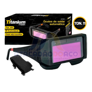 Oculos Solda Automatico ( Titanium )        