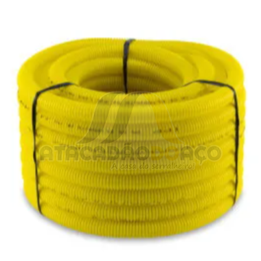 Conduite Corrugado Flexivel Amarelo - 5/8 x 20mm