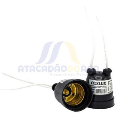 Bocal Pendente C/ Rabicho Term.4A/250V (Foxlux)